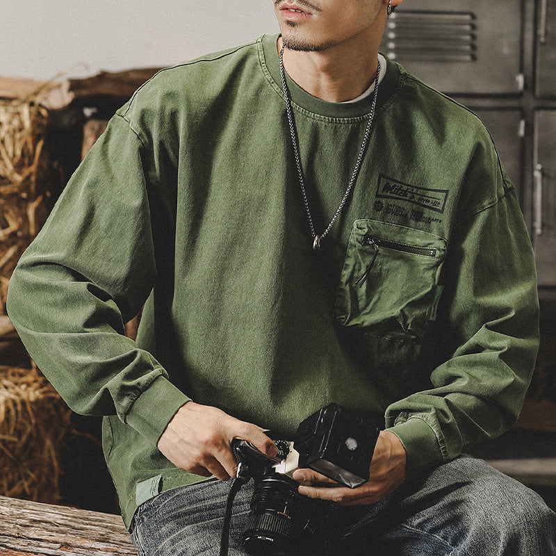 Retro Long-Sleeved T-Shirt