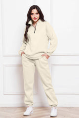 half-zip-long-sleeve-sweatshirt-and-pants-set