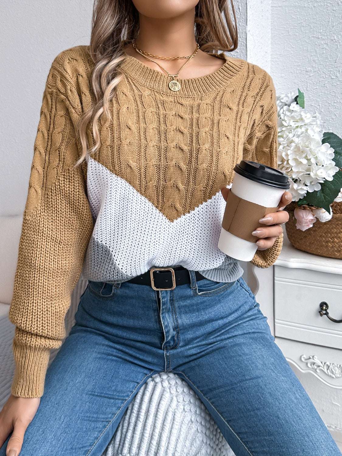 Round Neck Sweater
