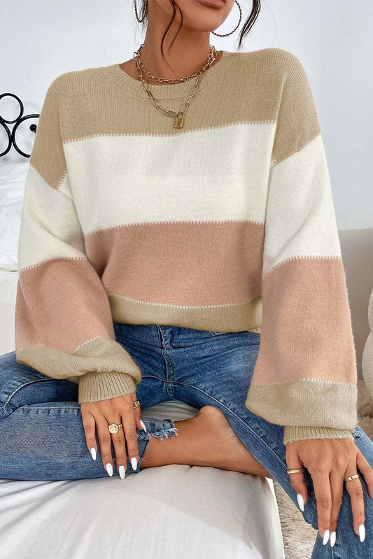 Sleeve Drop Shoulder Sweater