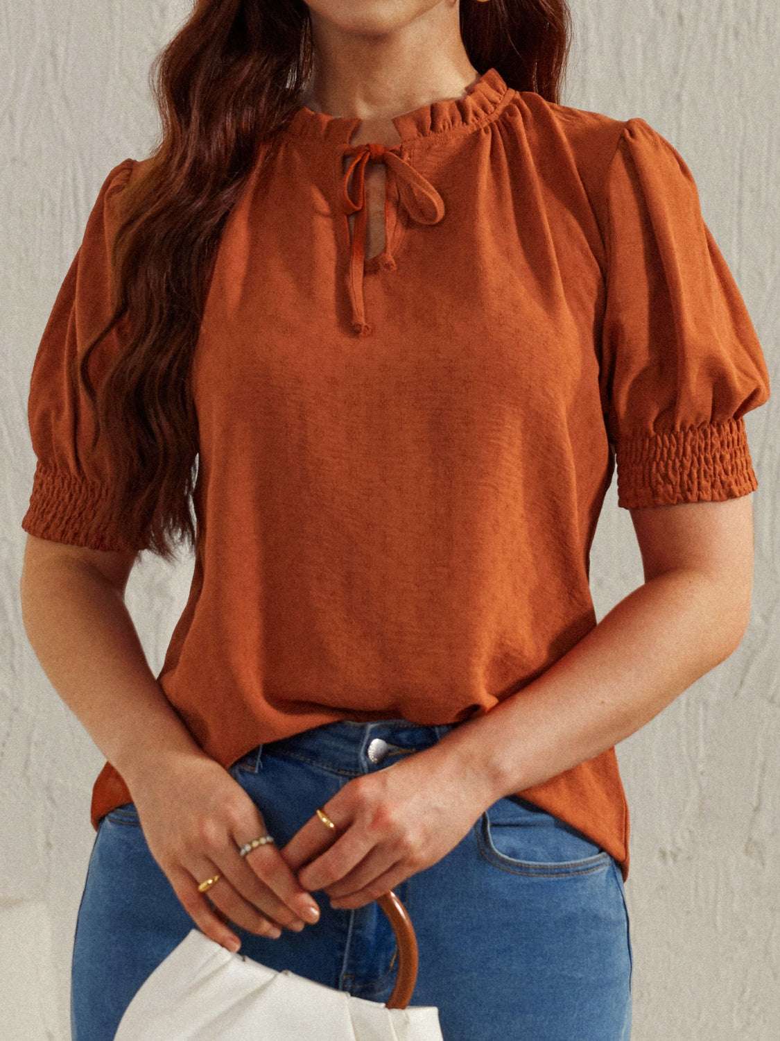 Short Sleeve Blouse
