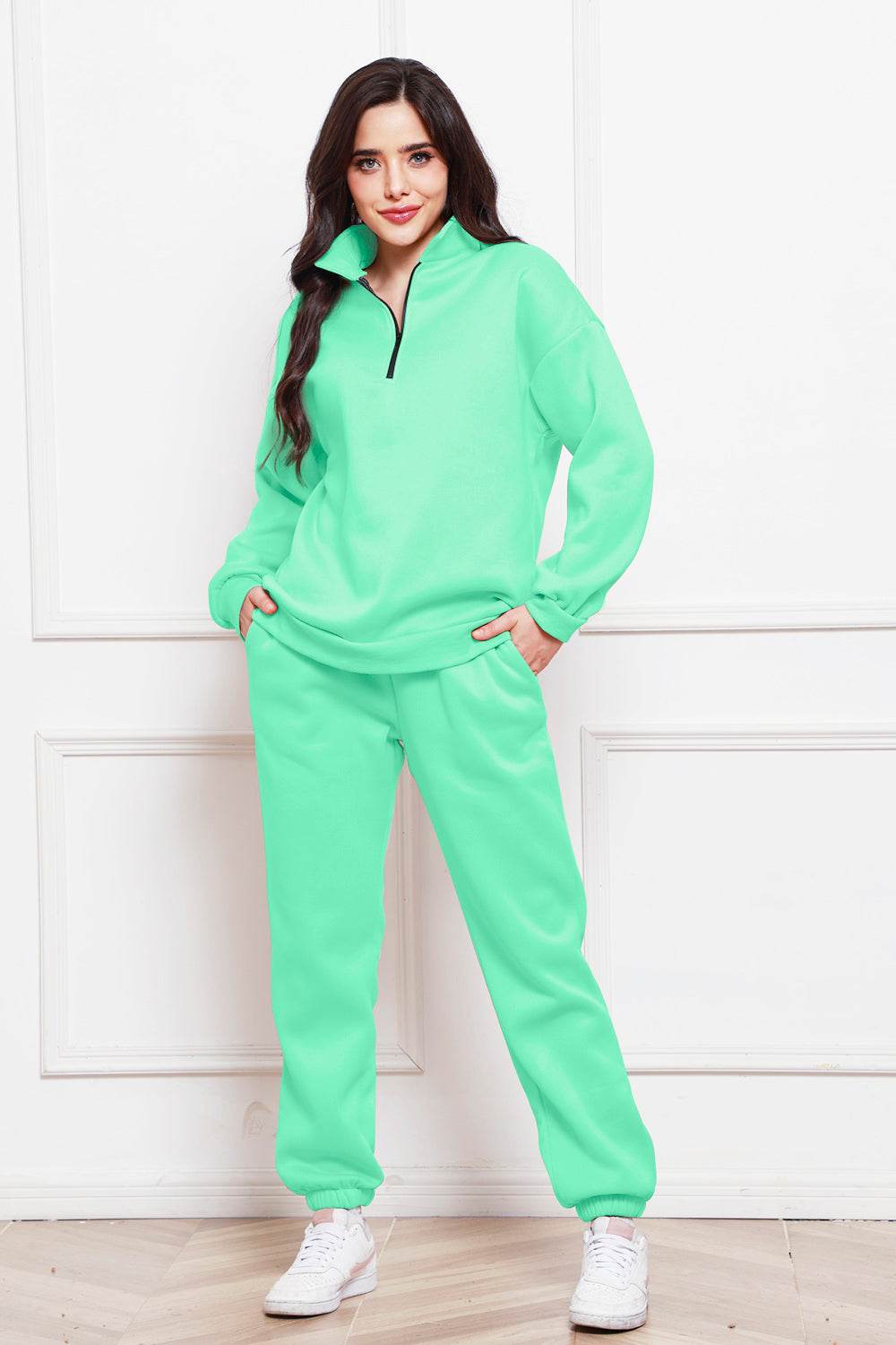half-zip-long-sleeve-sweatshirt-and-pants-set