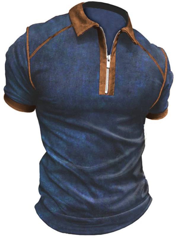 Zipper Polo Shirt