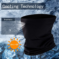 Cooling Balaclavas Neck Gaiter Tube Headwear UV Protection Face Cover Scarf Bandana for Men Women