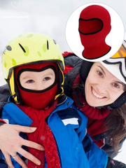 2 Pieces Kids Balaclava Ski Mask Windproof Neck Warmers Ear Muffs Hats Winter Fleece Gaiters for Boy Girls