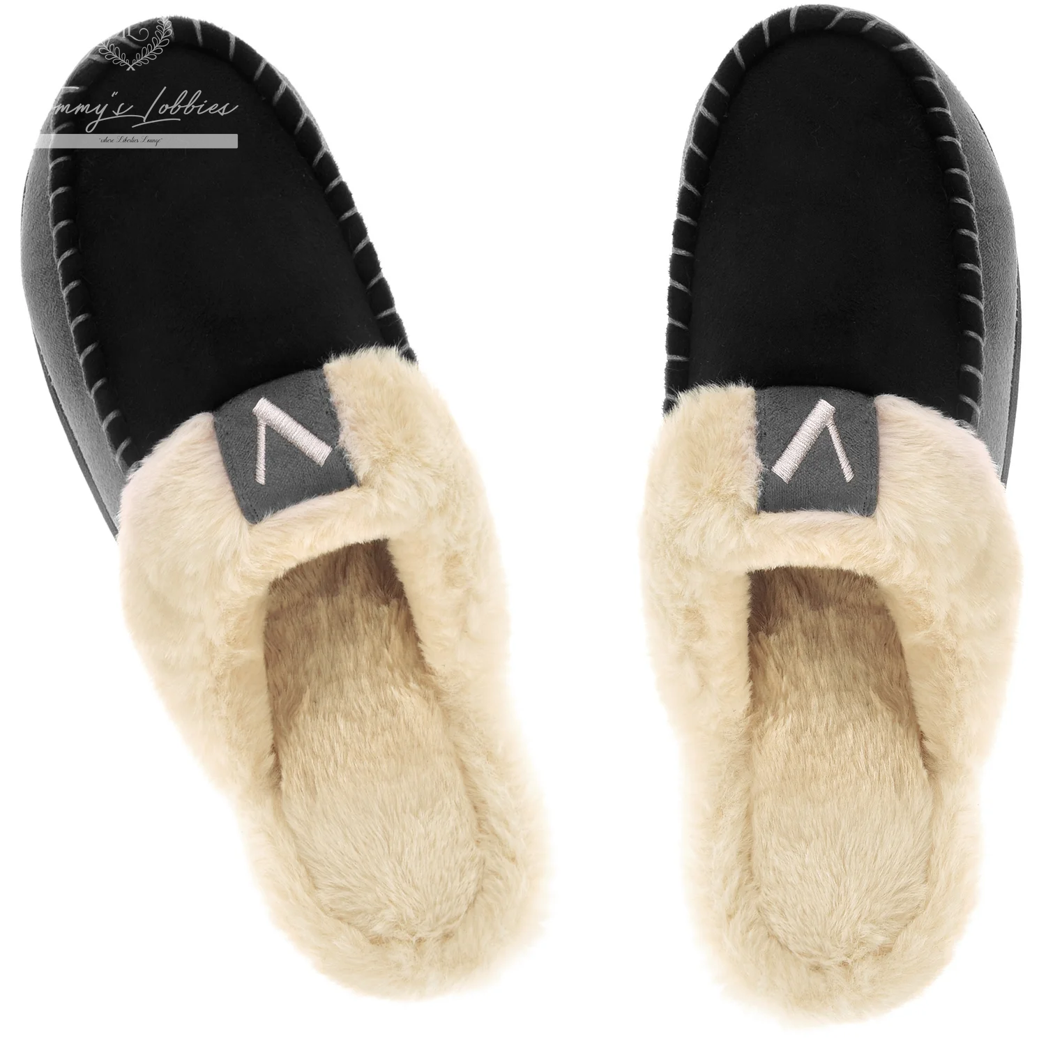 Men'S Scuff Slippers Memory Foam Slip on Shoes Moccasin Style House Shoes Indoor Outdoor