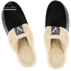 Men'S Scuff Slippers Memory Foam Slip on Shoes Moccasin Style House Shoes Indoor Outdoor