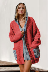 pocketed hoodie