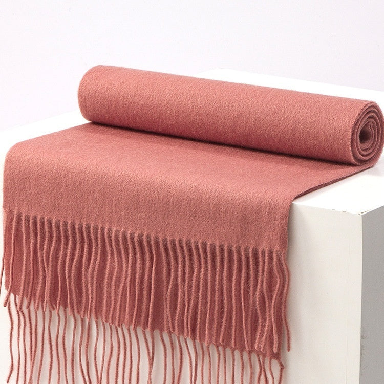 Solid Wool Scarf