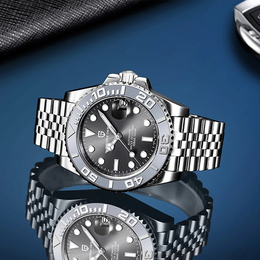 Luminous Rotatable Mechanical Watch