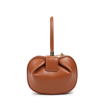 Leather Dumplings Handbag