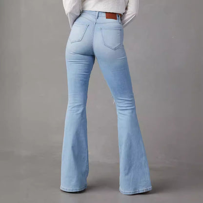 Fashion Temperament Wide-leg Jeans