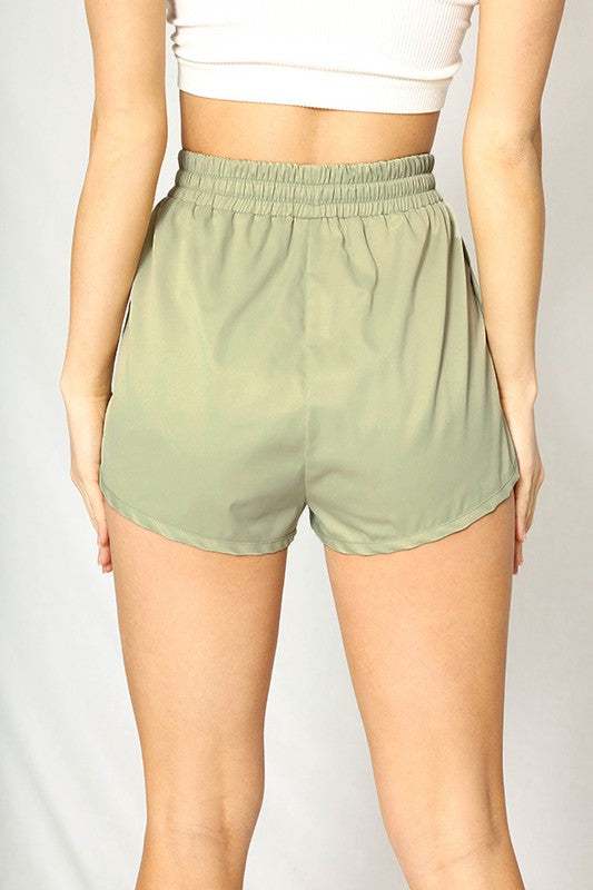 smiley-nylon-shorts