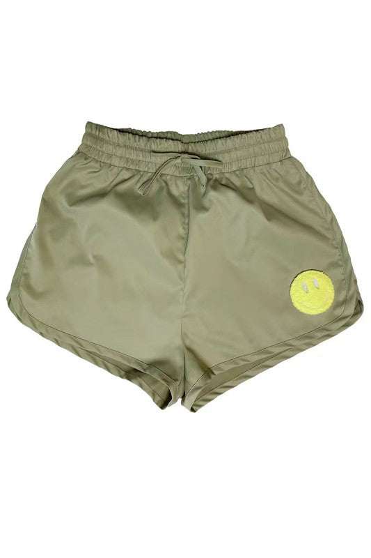 smiley-nylon-shorts