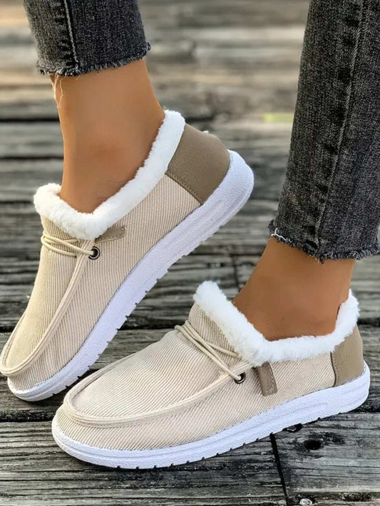 Toe Flat Slip-Ons