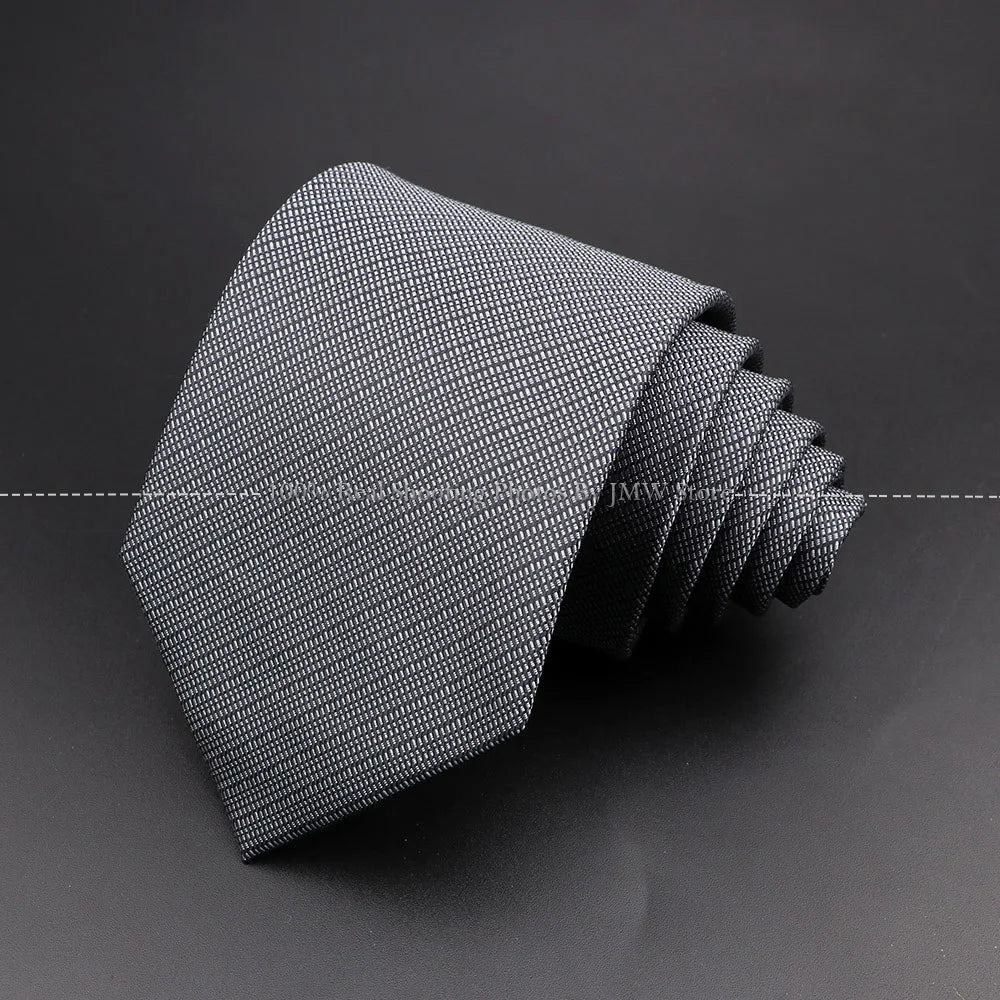 New Design Wedding Men Tie Grey Solid Striped Paisley Flower Neckties Men Business Dropshipping Groom Collar Accessories Gift