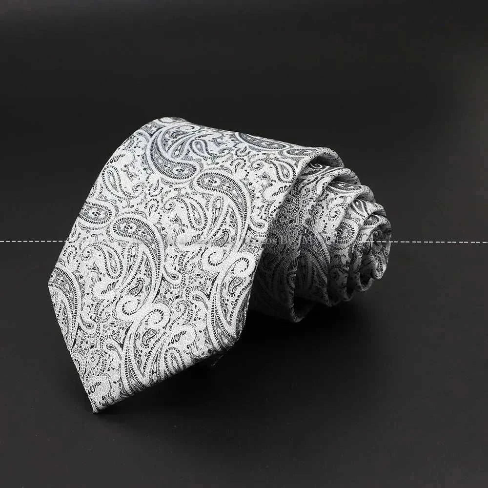 Silk Necktie Paisley