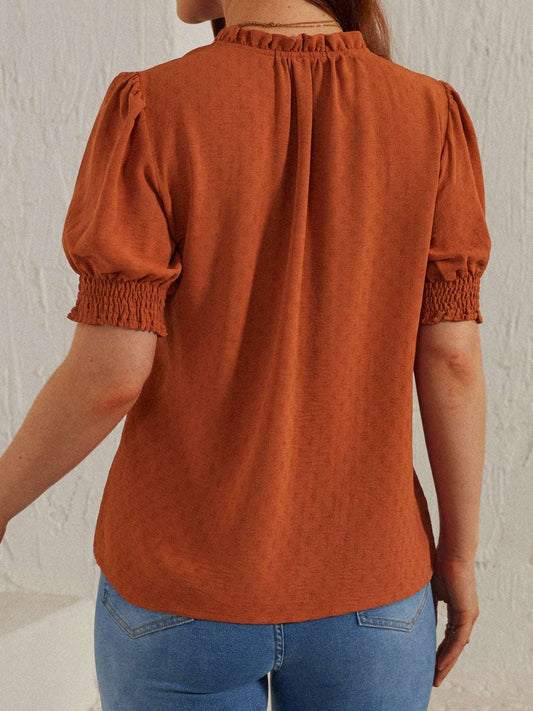 Short Sleeve Blouse