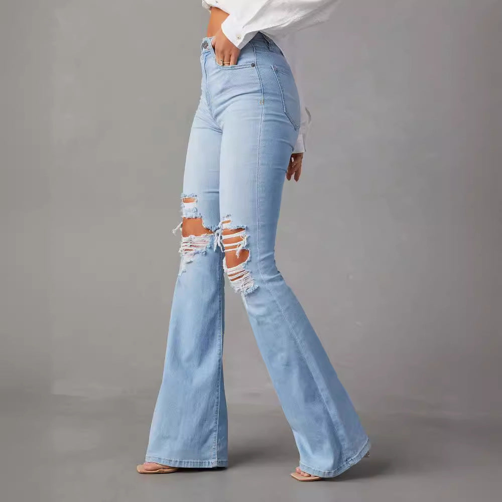 Fashion Temperament Wide-leg Jeans