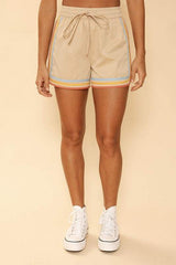 Retro-striped-shorts