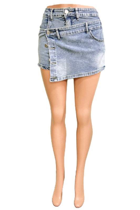 DENIM SHORT