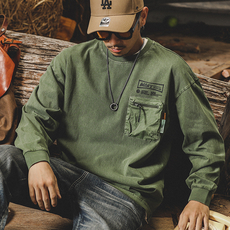 Retro Long-Sleeved T-Shirt