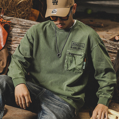 Retro Long-Sleeved T-Shirt