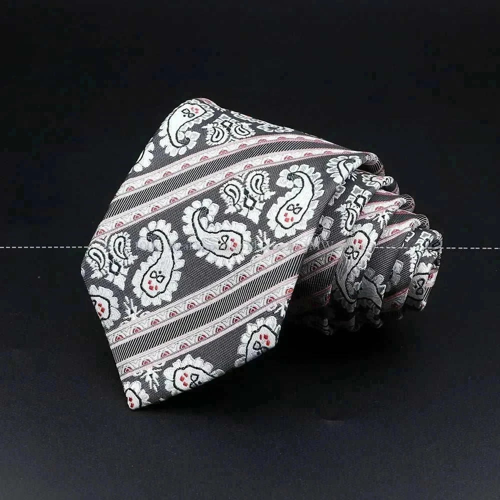 Silk Necktie Paisley