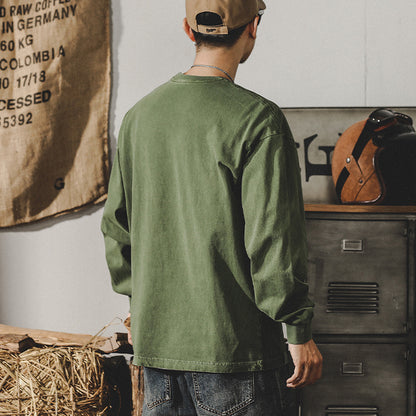 Retro Long-Sleeved T-Shirt