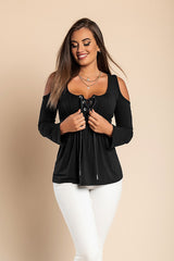 WOMEN SHIRT ANTONELLA - BLACK