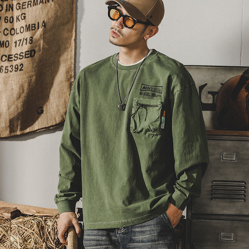 Retro Long-Sleeved T-Shirt