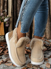 Round Toe Flat Sneakers