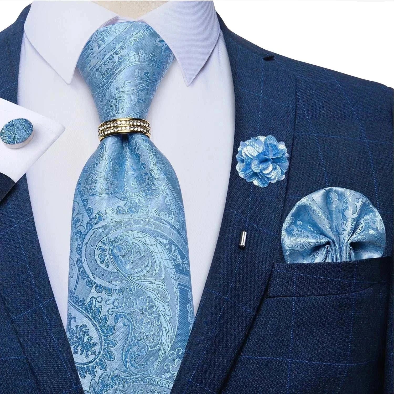Silk Necktie Paisley