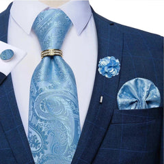 Silk Necktie Paisley