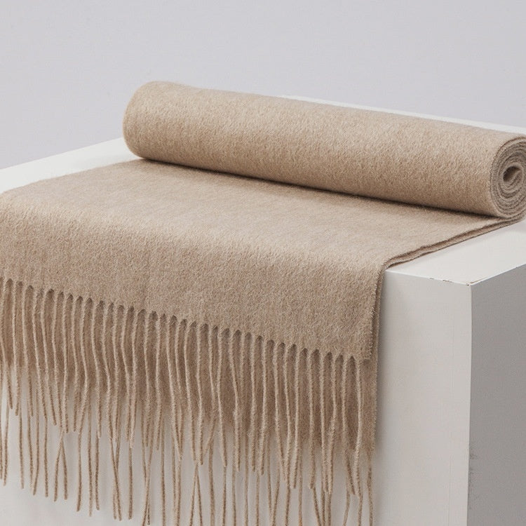 Solid Wool Scarf