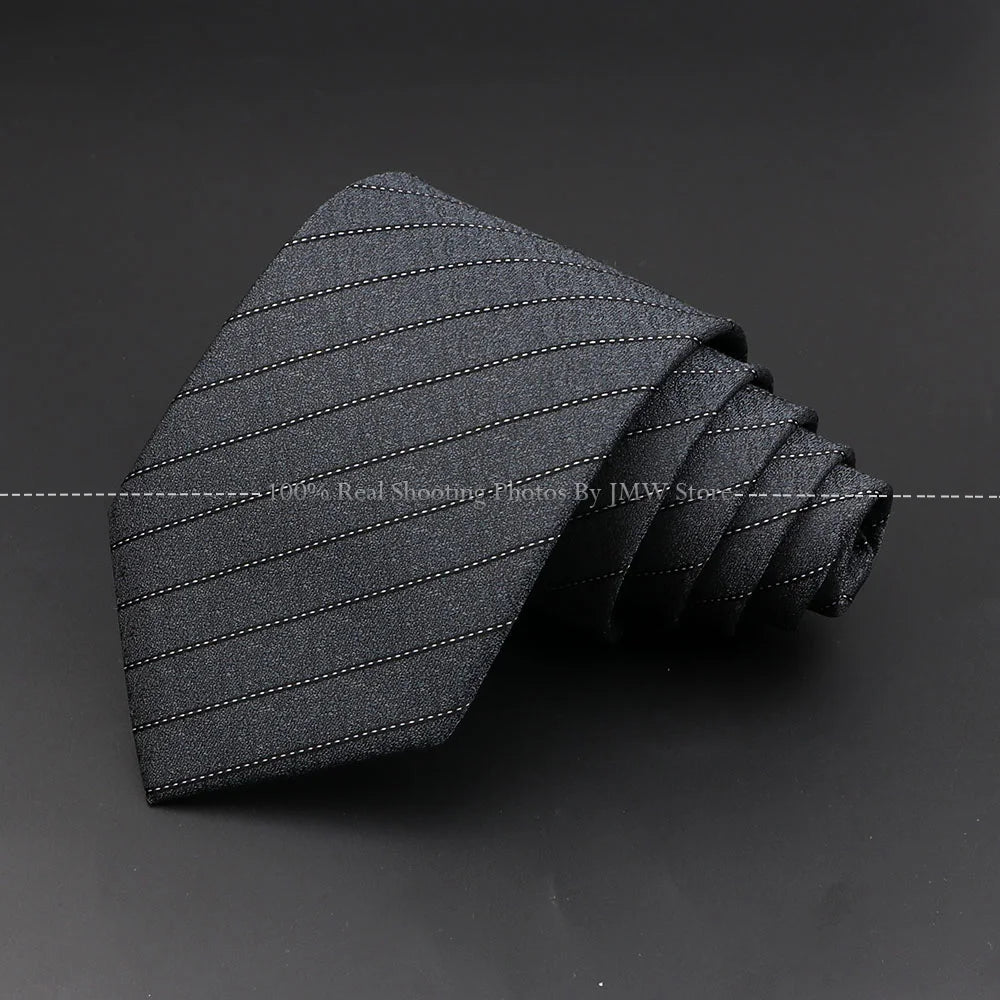 New Design Wedding Men Tie Grey Solid Striped Paisley Flower Neckties Men Business Dropshipping Groom Collar Accessories Gift