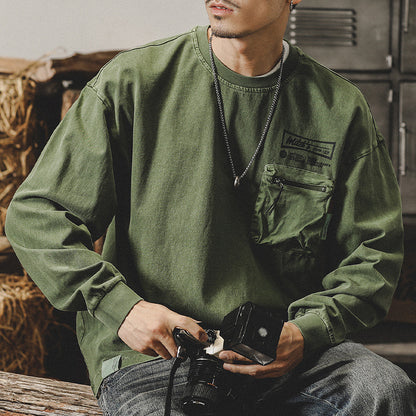 Retro Long-Sleeved T-Shirt