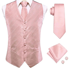 Hi-Tie 20 Color Silk Men's Vests Tie Business Formal Dress Slim Sleeveless Jacket 4PC Hanky Cufflink Blue Paisley Suit Waistcoat