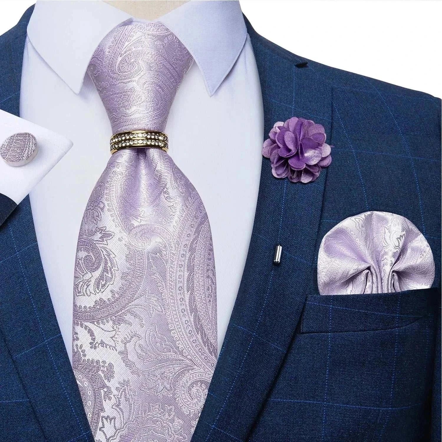 Silk Necktie Paisley