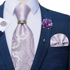 Silk Necktie Paisley