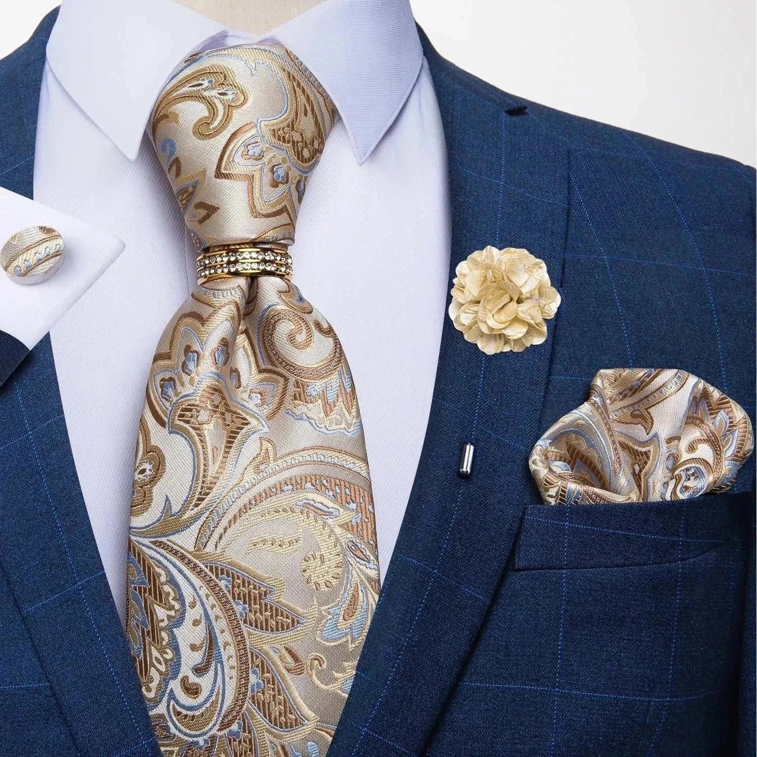 Silk Necktie Paisley