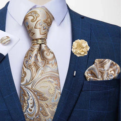 Silk Necktie Paisley