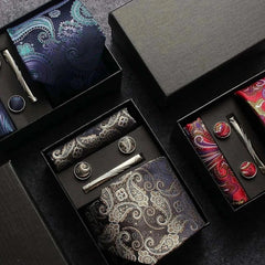 100% Silk Necktie Paisley