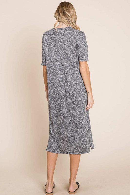 Sleeve Midi Dress