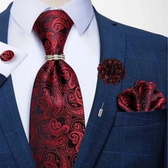 Silk Necktie Paisley