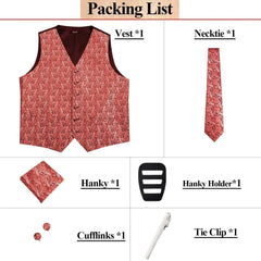 Men Vests Tie 