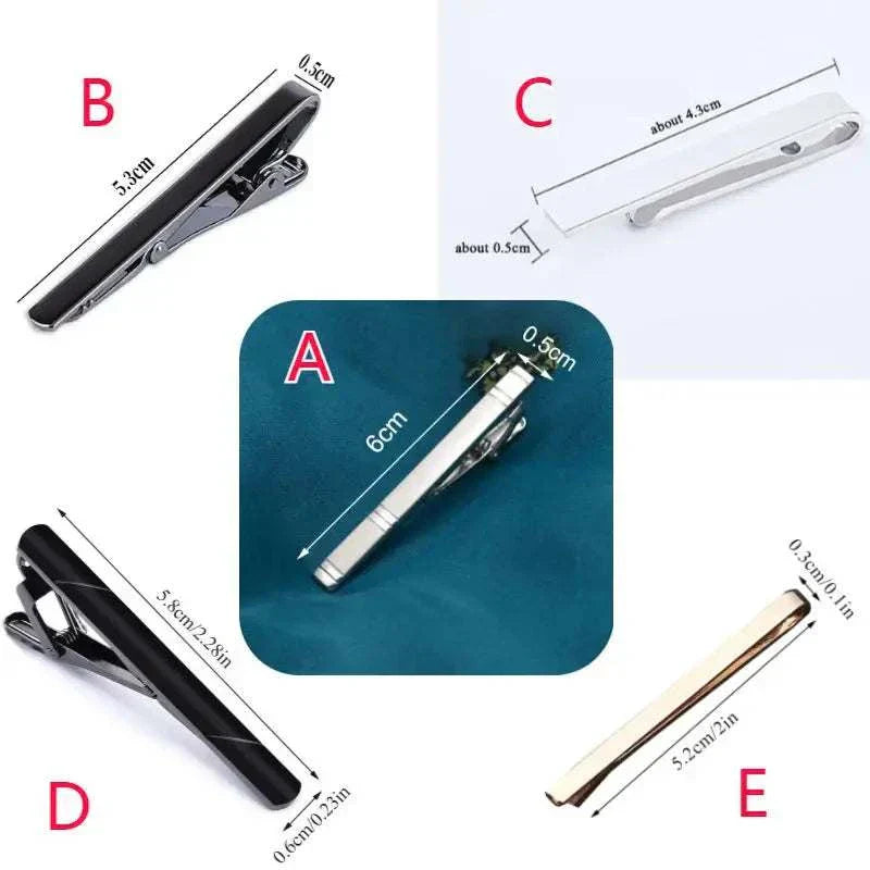 Metal Tie Clips