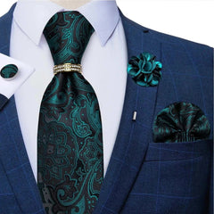 Silk Necktie Paisley