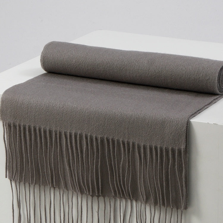 Solid Wool Scarf