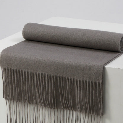 Solid Wool Scarf